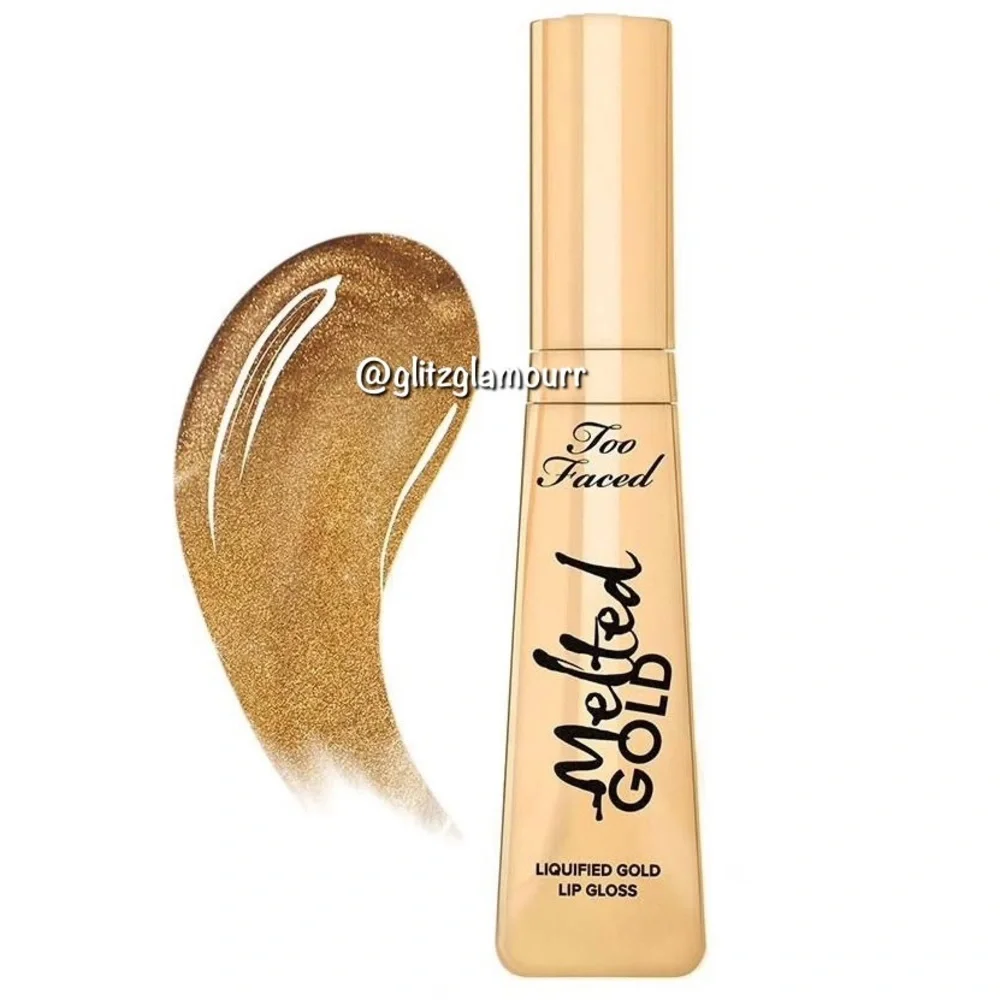 🏆Too Faced Melted Gold Liquified Gold Lip Gloss🏆